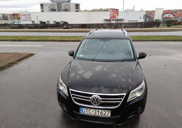 Volkswagen Tiguan cena 32700 przebieg: 262000, rok produkcji 2008 z Tczew małe 67